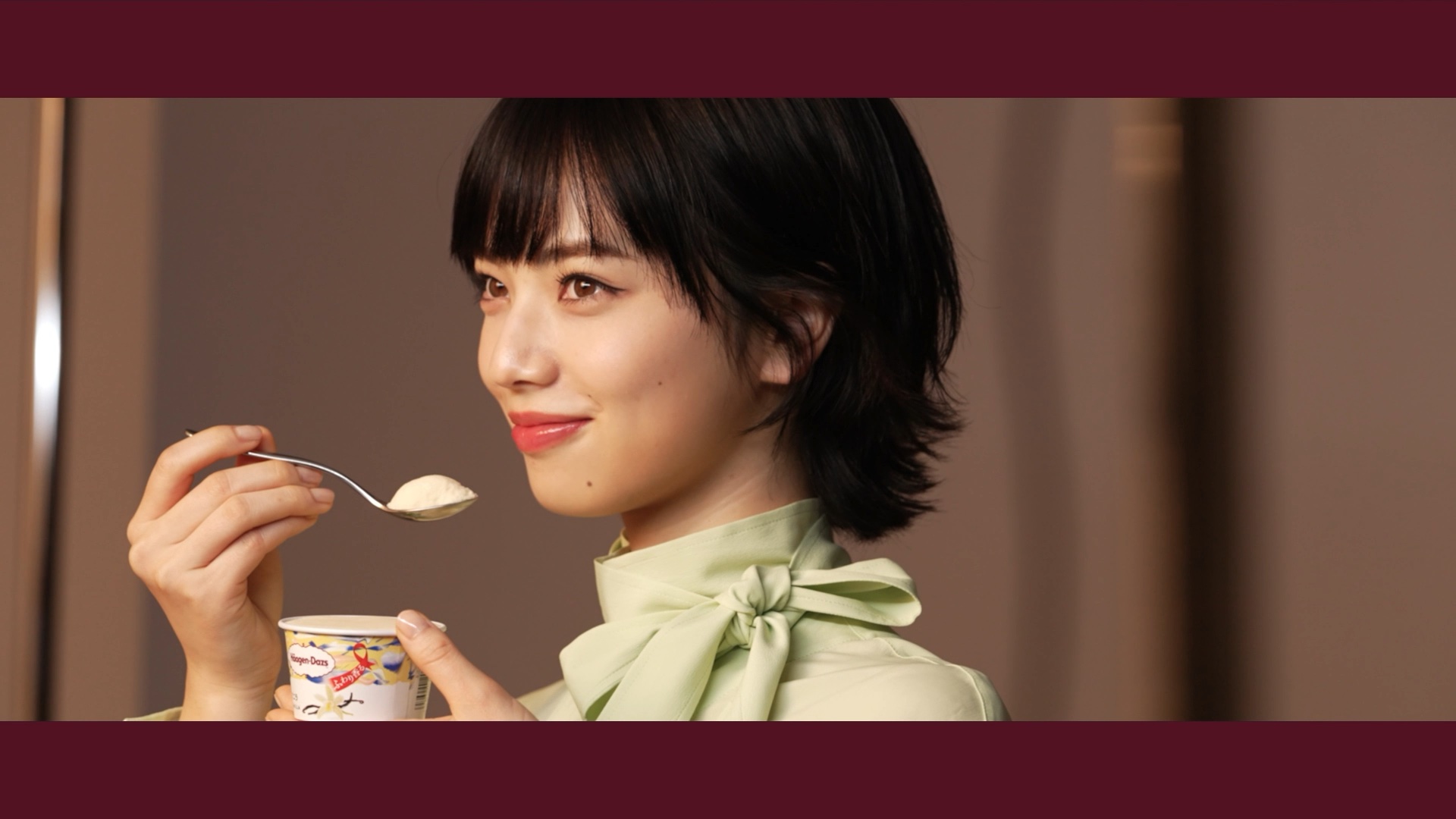 小松菜奈 ハーゲンダッツCMメイキング＆スペシャルインタビュー