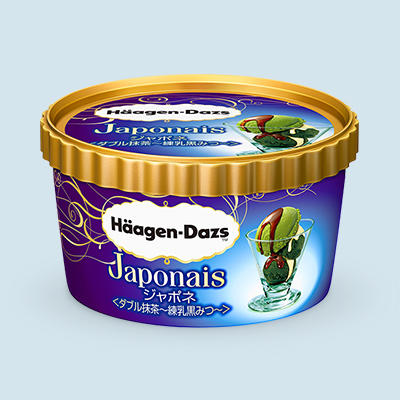 ハーゲンダッツ『ジャポネ<ダブル抹茶~練乳黒みつ~>』