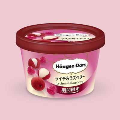 ミニカップ『ライチ&ラズベリー』