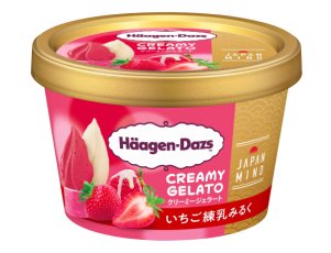 ミニカップ CREAMY GELATO『いちご練乳みるく』