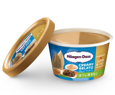 ミニカップ CREAMY GELATO「ほうじ茶きなこ」