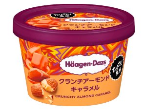 ミニカップ『クランチアーモンドキャラメル』