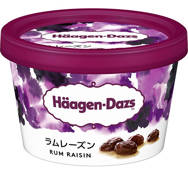 ミニカップ『ラムレーズン』