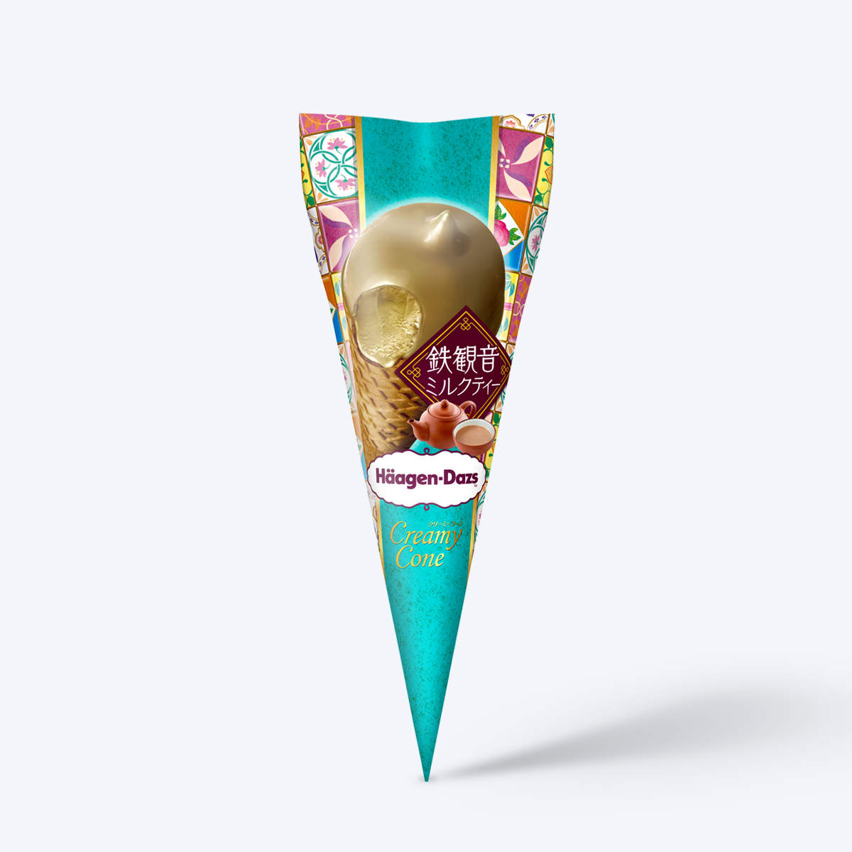 ハーゲンダッツ『クリーミーコーン 鉄観音ミルクティー』