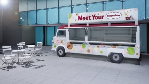Ice Cream Kitchen Car イメージ