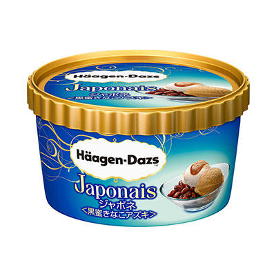 ハーゲンダッツ『ジャポネ＜黒蜜きなこアズキ＞』
