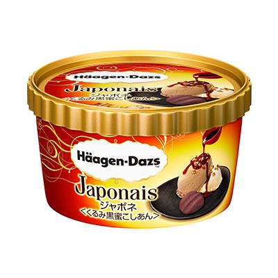 ハーゲンダッツ『ジャポネ＜くるみ黒蜜こしあん＞』