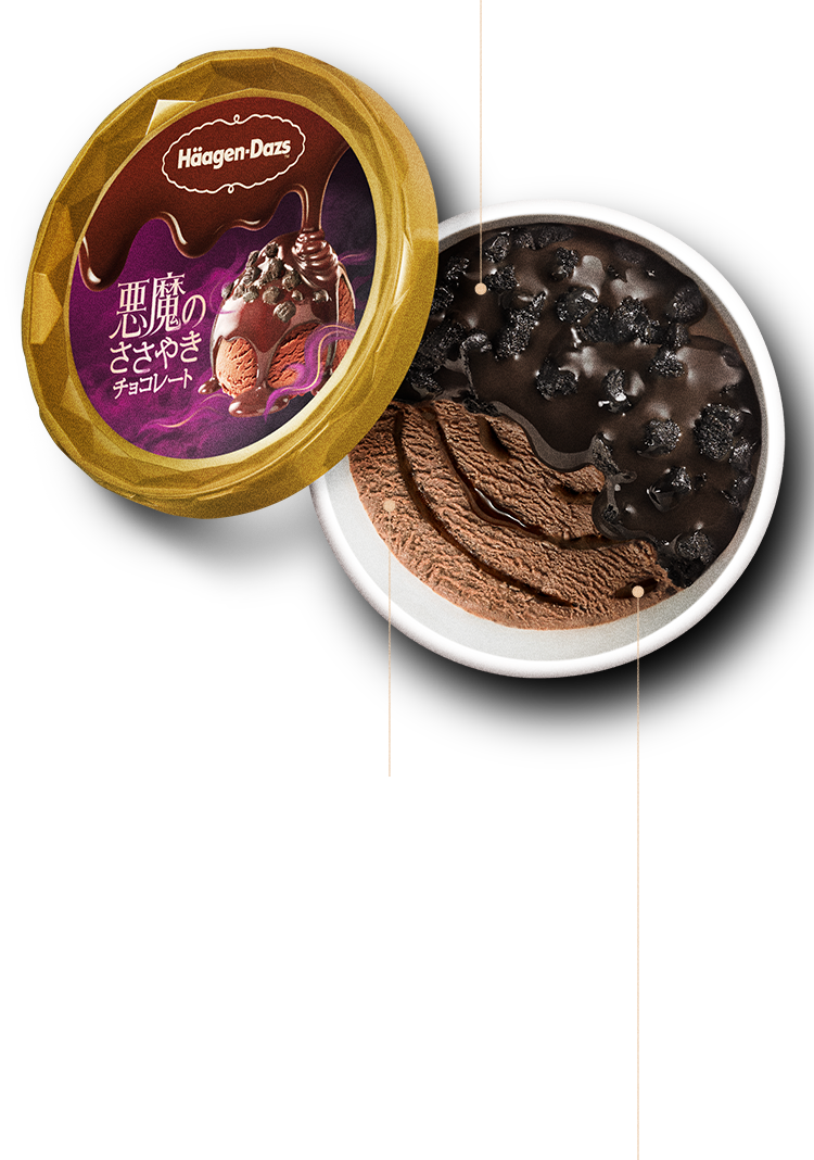 パッケージ：悪魔のささやきチョコレート