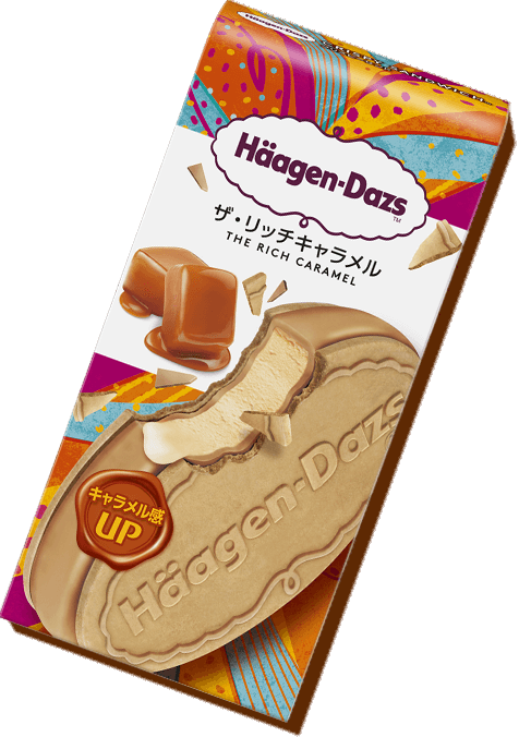 ザ・リッチキャラメルのパッケージ
