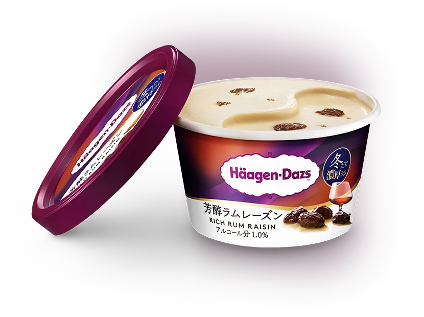 芳醇ラムレーズン｜商品情報｜ハーゲンダッツ ジャパン Häagen-Dazs