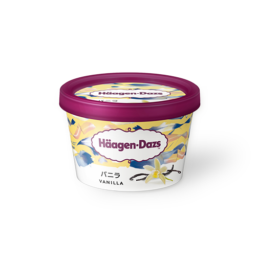 ハーゲンダッツ Häagen-Dazs スウェット 黒 トレーナー バニラ