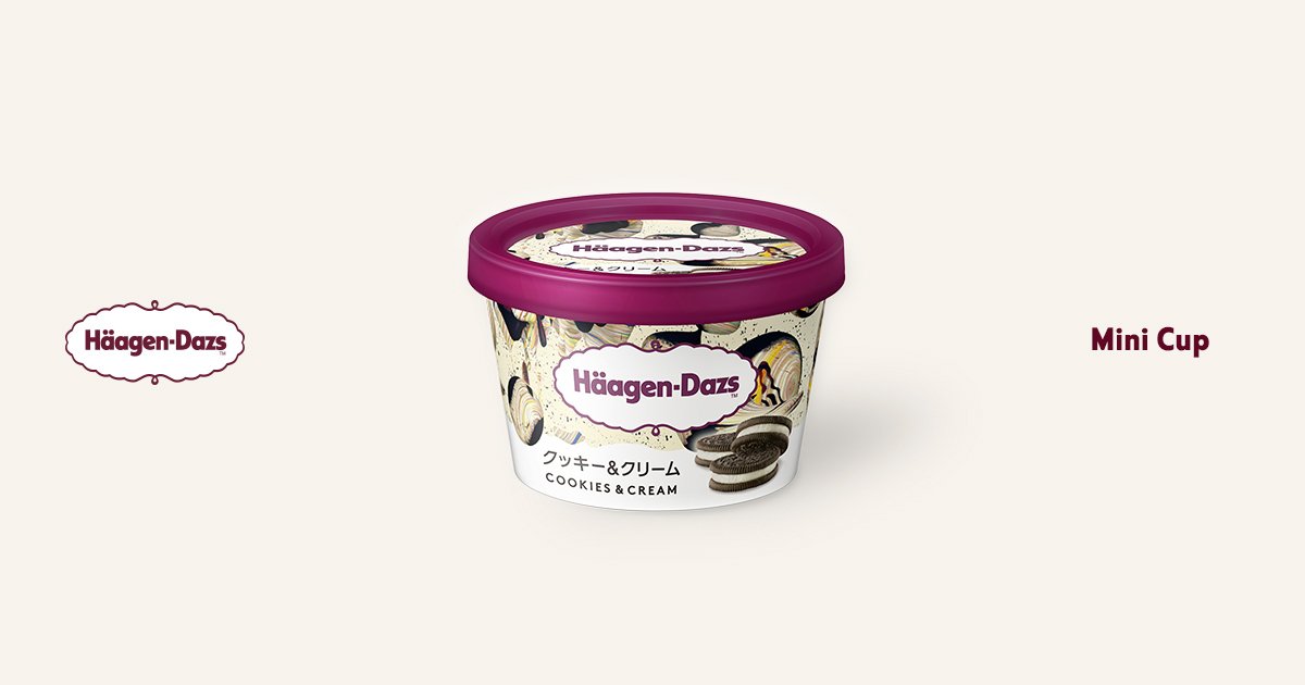 クッキー＆クリーム クッキー&クリーム｜Häagen8｜ハーゲンダッツ ジャパン Häagen-Dazs