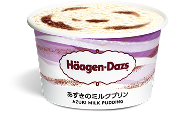 あずきのミルクプリン