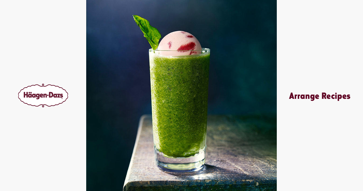 グリーンスムージー アレンジレシピ ハーゲンダッツ ジャパン Haagen Dazs