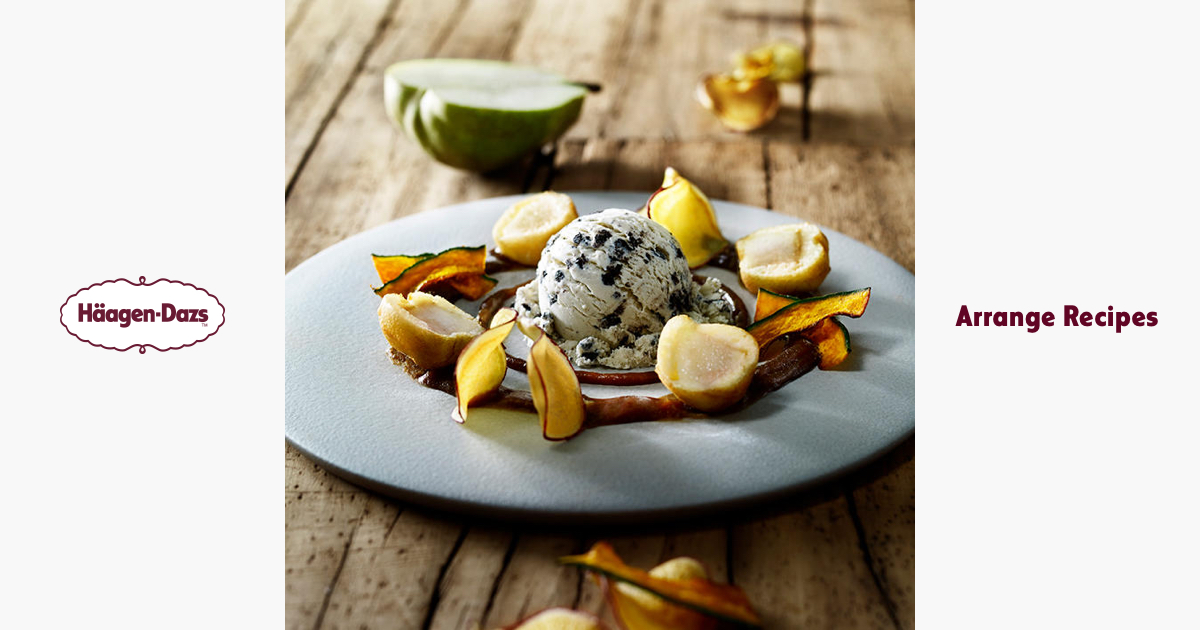 洋ナシのベニエ アレンジレシピ ハーゲンダッツ ジャパン HäagenDazs